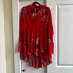 Free people long flowy top